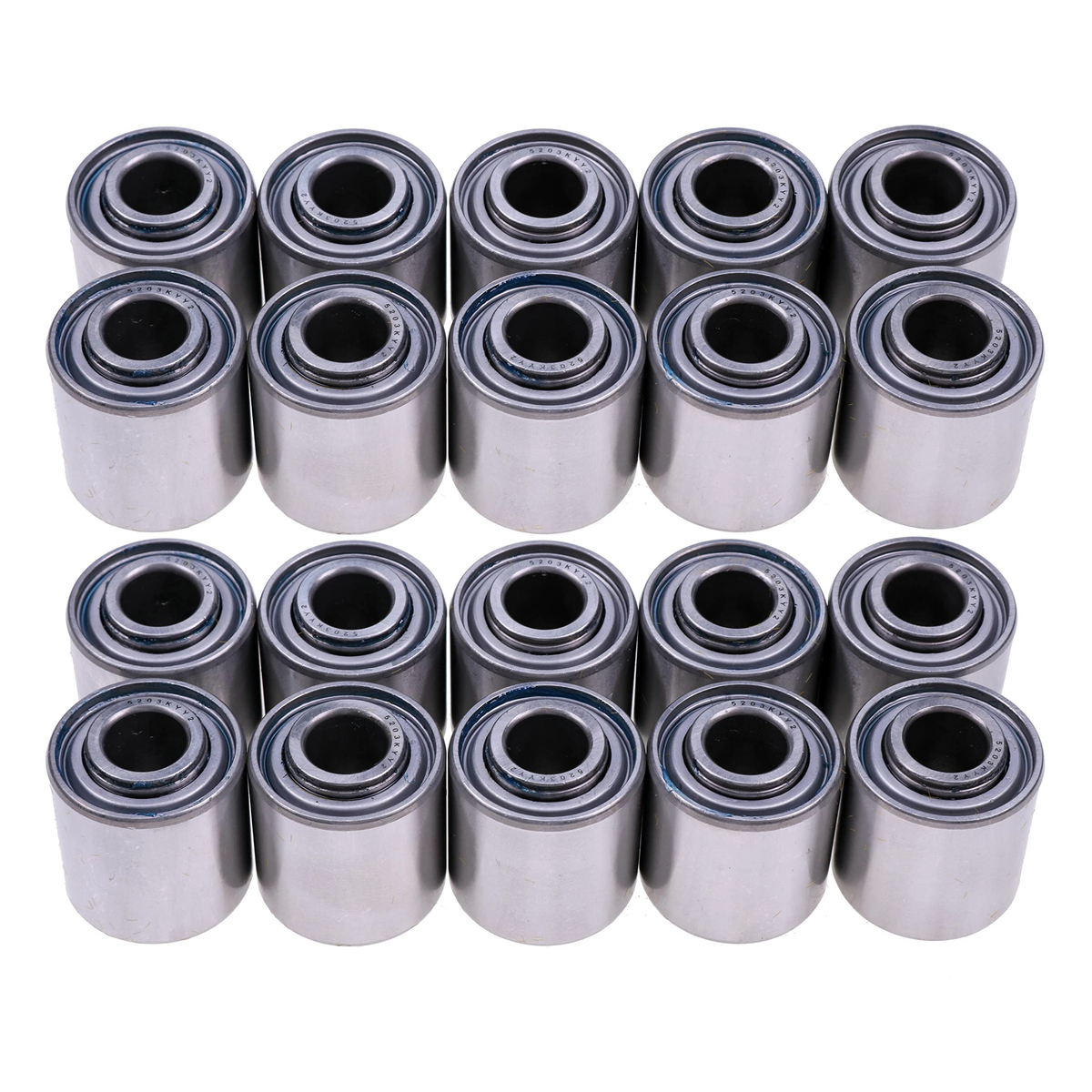 20 Pieces Wheel Bearing 5203KYY2 AN212132 324461A1A1 for John Deere Planter 1560 1565 1590 1690 7000 7100 7200 7300 CASE 1200 - KUDUPARTS