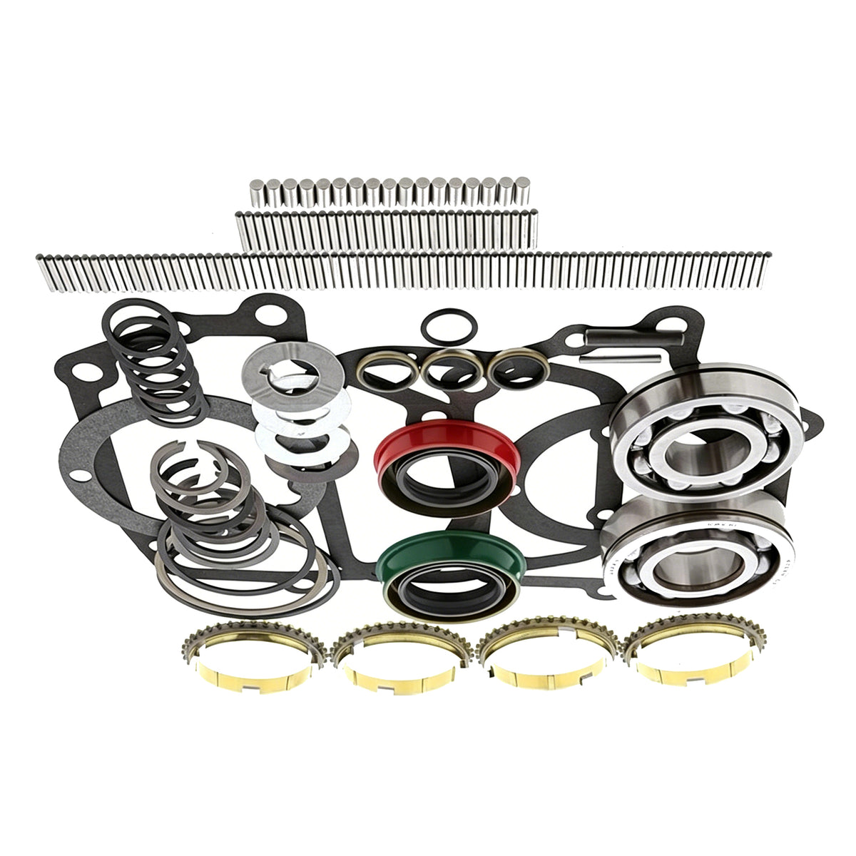 Muncie M21 M20 Deluxe Transmission Rebuild Kit 7/8" C/S pin With Spring and Keys - KUDUPARTS