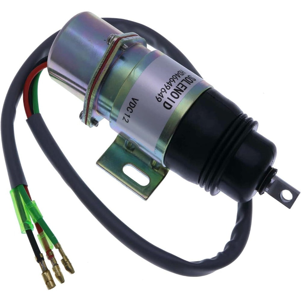 12V Stop Solenoid 894453-3411 8-94453341-0 for Isuzu Engine 4JG1 4JG2 6BG1 6BB1 6B61 4J62 4J61 - KUDUPARTS