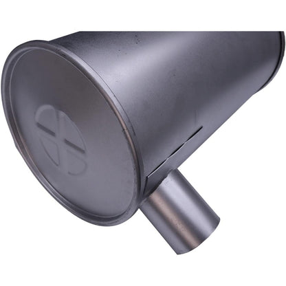 Muffler 4255658 4649870 with Clamp and 2Pcs U-Bolt for Isuzu Engine 4BG1 Hitachi Excavator EX120-2 EX120-3 EX100WD-2 EX100WD-3 - KUDUPARTS