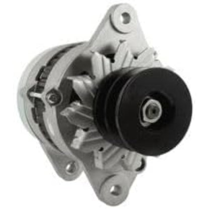 24V 60A 2PK Alternator 600-825-6271 for Komatsu Engine SAA6D140E-5B Loader WA430 WA480 - KUDUPARTS
