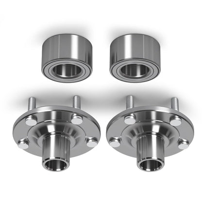 2 Sets Front Wheel Hub Bearing Kit LS-WHB003 for Mazda Vehicle 3 5