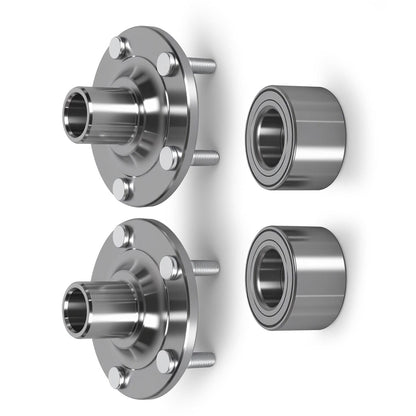 2 Sets Front Wheel Hub Bearing Kit LS-WHB003 for Mazda Vehicle 3 5