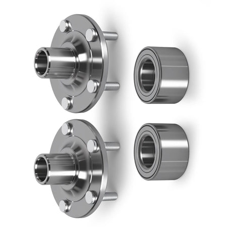 2 Sets Front Wheel Hub Bearing Kit LS-WHB003 for Mazda Vehicle 3 5 - KUDUPARTS
