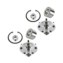 2 Sets Front Wheel Hub and Bearing Kit D44600SJKJ00 for Honda CR-V 2012-2016