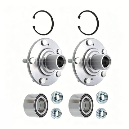 2 Sets Front Wheel hub and Bearing Driver LSSPK627 LS7469 for Honda Civic 2006-2011