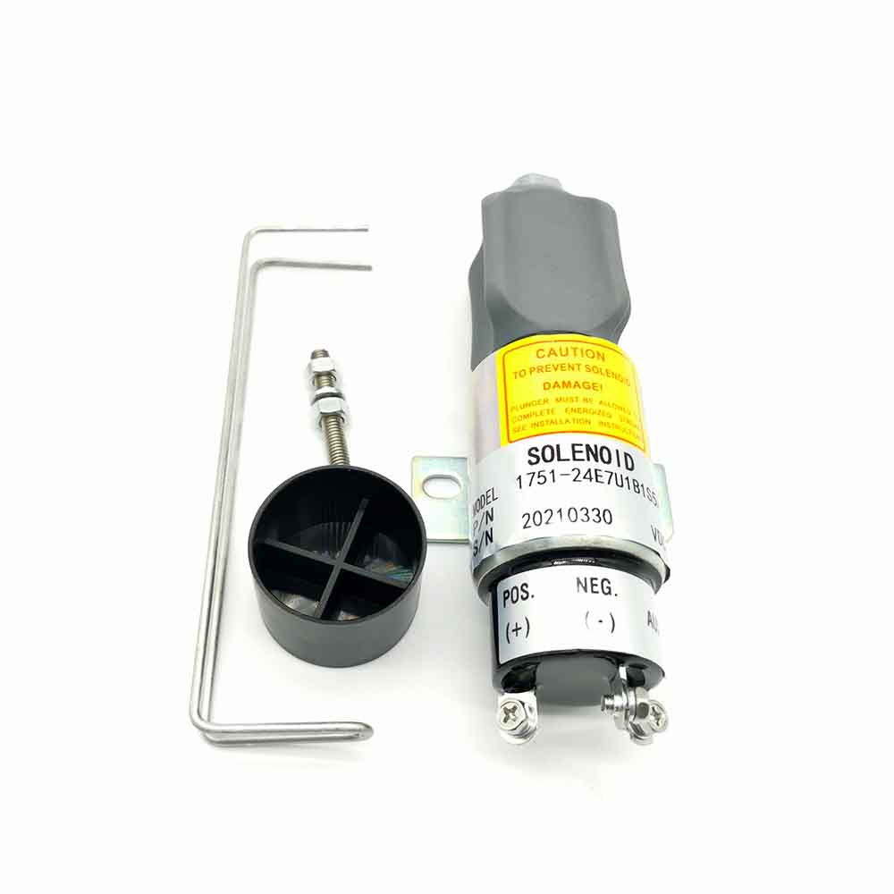 Solenoide de parada de apagado de combustible de 24 V 1751-24E7U1B1S5A SA-3766-T para motor Cummins