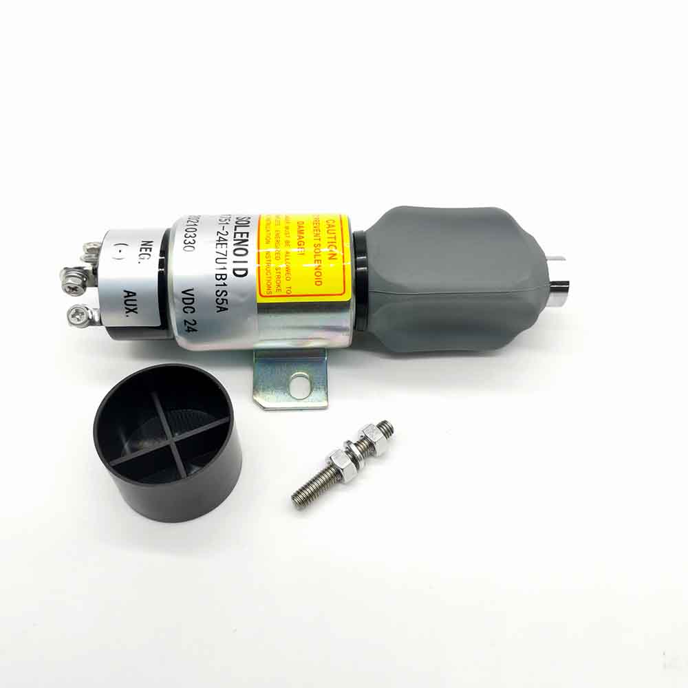 Solenoide de parada de apagado de combustible de 24 V 1751-24E7U1B1S5A SA-3766-T para motor Cummins