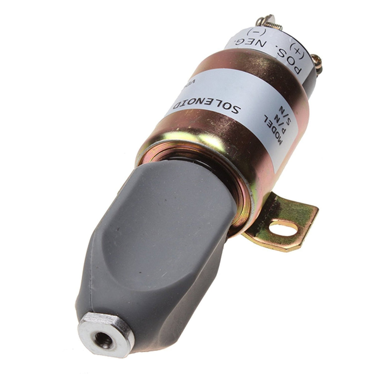24V Fuel Shutoff Stop Solenoid Valve 1751ES-24A6ULB1S5 for Kubota Engine - KUDUPARTS