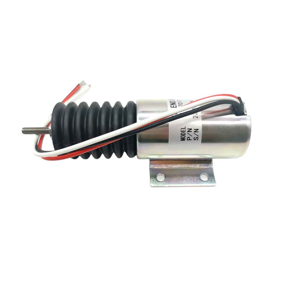 24V Solenoid 119-7017 for Caterpillar CAT Vibratory Compactor CB-434C CB-534C CB-535B CB-634C CP-433E Engine 3054 3116