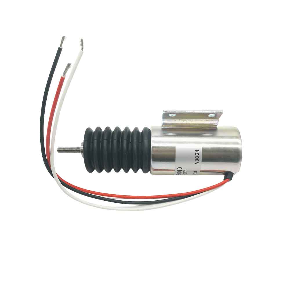 24V Solenoid 119-7017 for Caterpillar CAT Vibratory Compactor CB-434C CB-534C CB-535B CB-634C CP-433E Engine 3054 3116