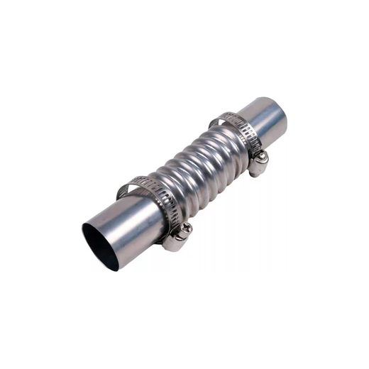 24mm Exhaust Pipe Tube Straight Connector with Clamp for Webasto Eberspacher Air Heater - KUDUPARTS