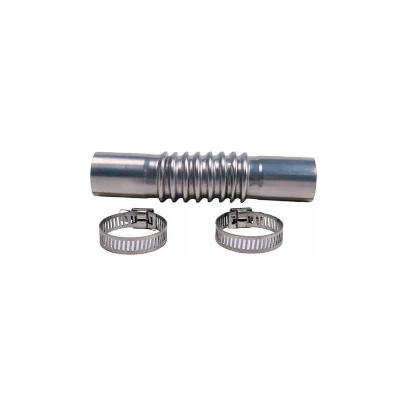 24mm Exhaust Pipe Tube Straight Connector with Clamp for Webasto Eberspacher Air Heater - KUDUPARTS