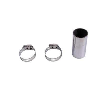24mm Heater Exhaust Pipe Connector with Clamp for Webasto Eberspacher Boat Heater Air Parking Heater Gas Vent Hose - KUDUPARTS