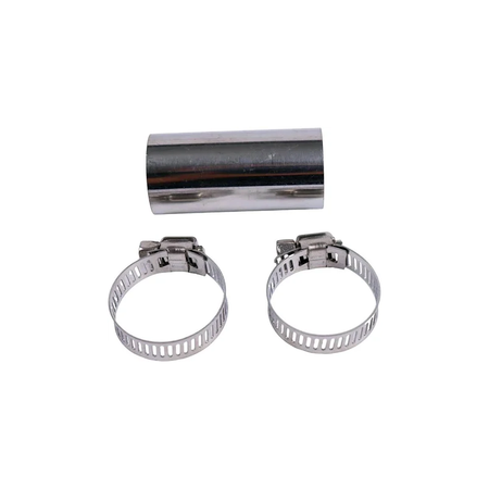 24mm Heater Exhaust Pipe Connector with Clamp for Webasto Eberspacher Boat Heater Air Parking Heater Gas Vent Hose - KUDUPARTS