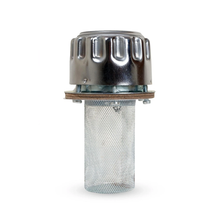 25CFM 720 LPM Flange Breather Cap FSB-25 for 40 Micron Filtration 6 Hole Chrome Steel Alloy Hydraulic Reservoir Tank