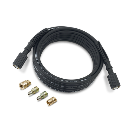 25' High Pressure Extension Hose 8.756-105.0 for Karcher Washer G 3000 3100 3200 2600 2700 2800 2900 3500 K 1700 1800 1900 - KUDUPARTS