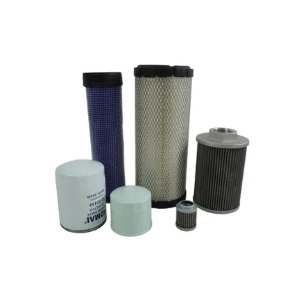 Maintenance Filter Kit for Kubota KX161-S Mini Excavator - KUDUPARTS