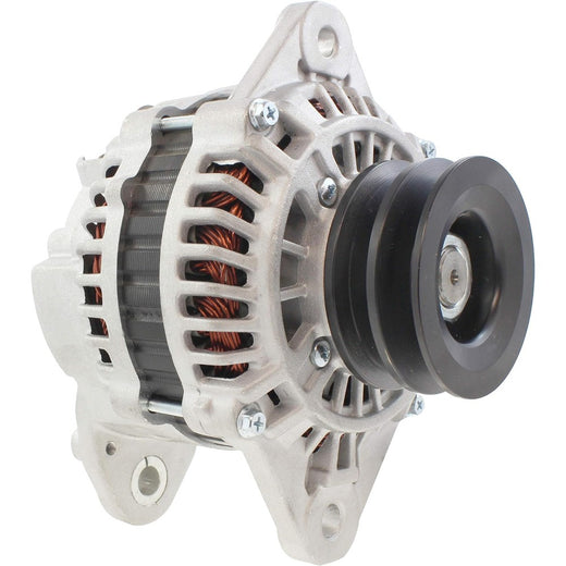 24V Alternator ME017614 for Mitsubishi Engine 6D34 6D22-T New Holland E235SRLC E215 E160 EH160 EH215 E235SR - KUDUPARTS
