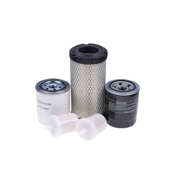 Filter Kit 77700-03363 for Kubota BX Series BX2200 BX2660 ZD28 - KUDUPARTS