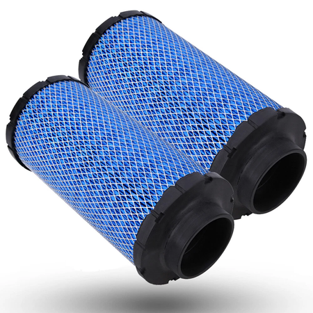 2 Air Filters 1240822 1240957 1241084 for 2014-2021 Polaris RZR XP 4 1000 - KUDUPARTS