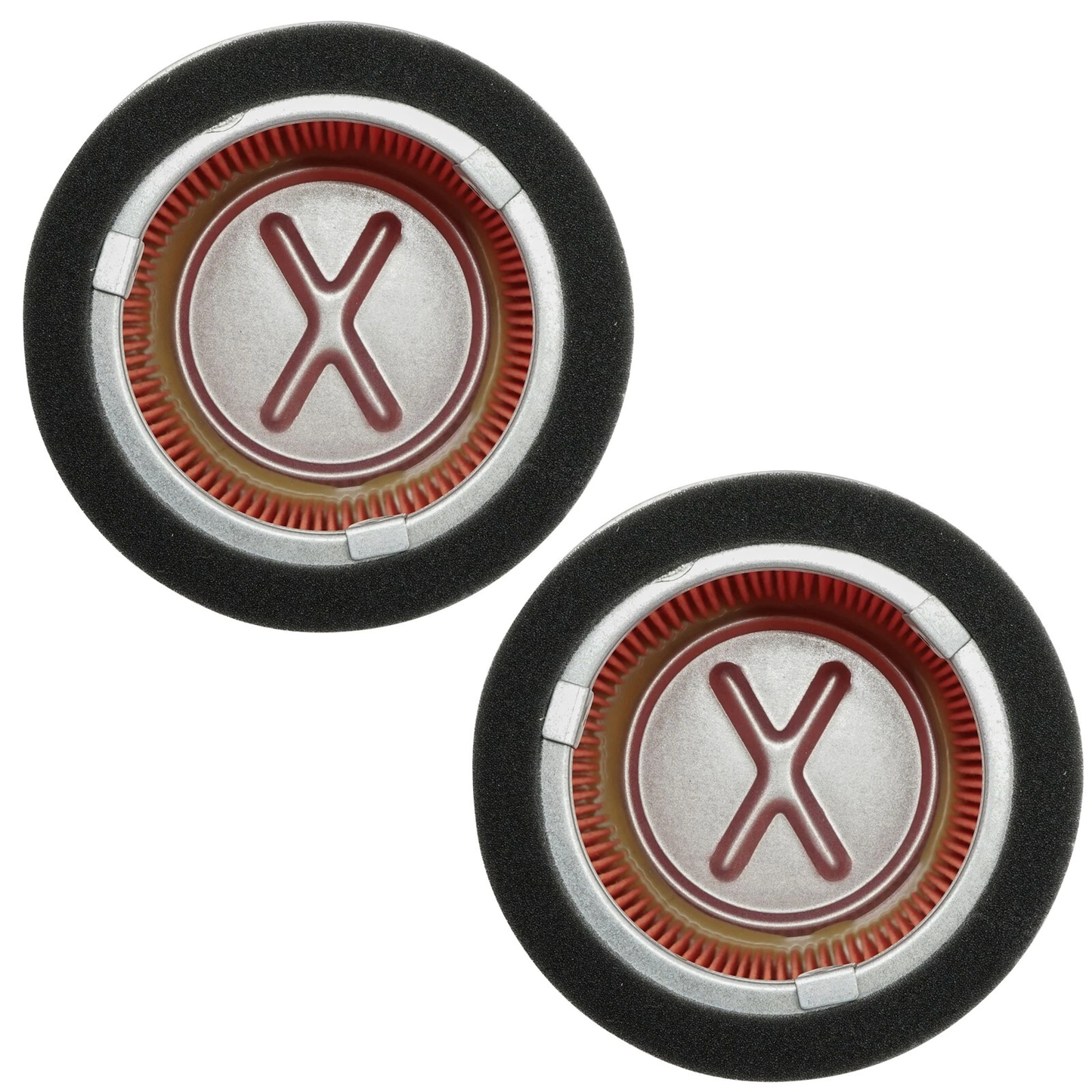 2 Air Filters 17210-MEL-000 for Honda Motorcycle CBR1000RR 2004-2007