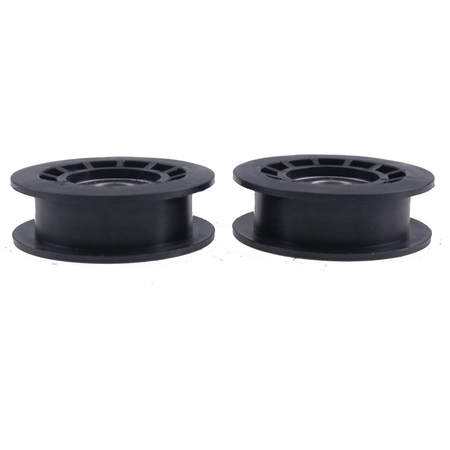 2 Idler Pulleys 5879692-01 for Husqvarna HU700H HU775BBC HD800HW LC221RH LC221A - KUDUPARTS