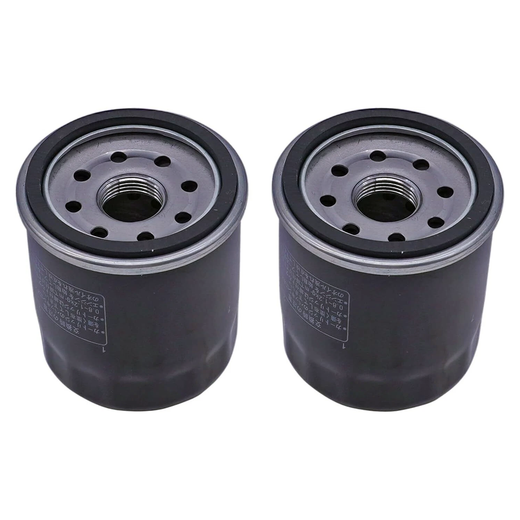 2 Oil Filters N26-13440-02-00 N26-13440-00-00 for Yamaha Outboard F225 F250 F300 F350 - KUDUPARTS
