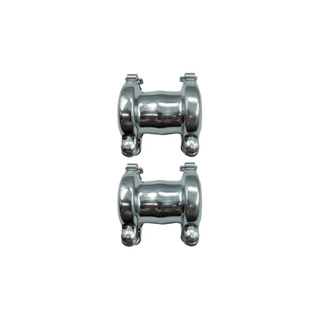 2 PCS 48mm Coupling 4067834 for John Deere Excavator 120C 135C 180 200CLC 210 225DLC 230CLC 370C 490E 600C 650DLC 790 892 - KUDUPARTS