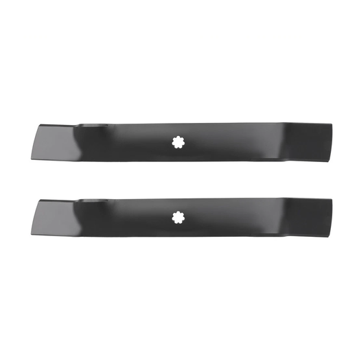 2 PCS Blade GX22151 for John Deere Tractor X125 X126 X145 X127 X107 D100 D105 D110 D120 - KUDUPARTS