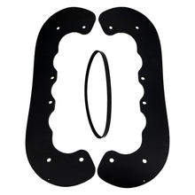 2 paletas para soplador de nieve 55-9251 para Toro CCR2000, CCR2450, CCR2500 y CCR3600 con correa