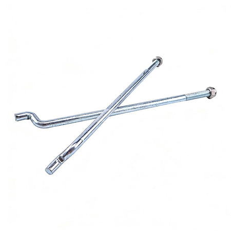 2 PIeces Battery Hold Down Rod 01101-G01 for EZGO Golf Cart TXT Medalist - KUDUPARTS