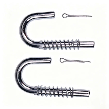 2 Pack Deck Release Pin & Spring 747-1116 932-0306A for Cub Cadet MTD Craftsman Troy-Bilt Huskee Lawn Mower Tractor - KUDUPARTS