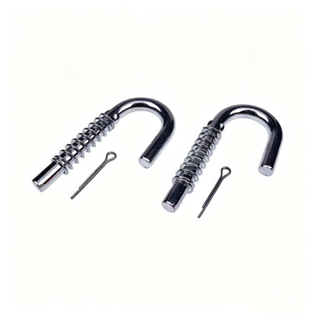 2 Pack Deck Release Pin & Spring 747-1116 932-0306A for Cub Cadet MTD Craftsman Troy-Bilt Huskee Lawn Mower Tractor - KUDUPARTS