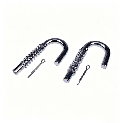 2 Pack Deck Release Pin & Spring 747-1116 932-0306A for Cub Cadet MTD Craftsman Troy-Bilt Huskee Lawn Mower Tractor - KUDUPARTS