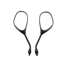 2 Pcs 8mm Black Plastic Rearview Mirror for 50cc 70cc 90cc 110cc 125cc 150cc 200cc 250cc ATV Motorcycle Scooter