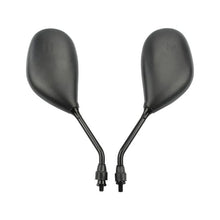 2 Pcs 8mm Black Plastic Rearview Mirror for 50cc 70cc 90cc 110cc 125cc 150cc 200cc 250cc ATV Motorcycle Scooter