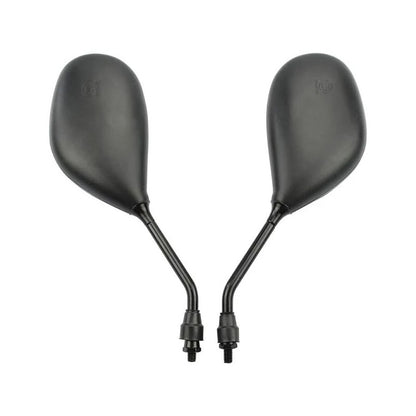 2 Pcs 8mm Black Plastic Rearview Mirror for 50cc 70cc 90cc 110cc 125cc 150cc 200cc 250cc ATV Motorcycle Scooter