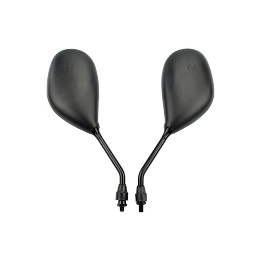 2 Pcs 8mm Black Plastic Rearview Mirror for 50cc 70cc 90cc 110cc 125cc 150cc 200cc 250cc ATV Motorcycle Scooter - KUDUPARTS