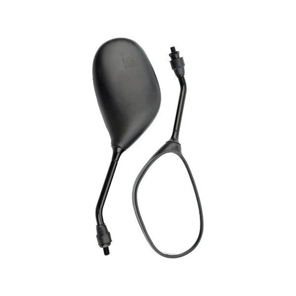 2 Pcs 8mm Black Plastic Rearview Mirror for 50cc 70cc 90cc 110cc 125cc 150cc 200cc 250cc ATV Motorcycle Scooter