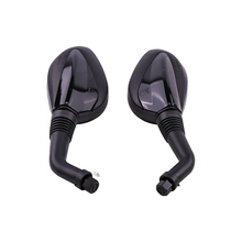 2 Pcs 8mm Clockwise Universal Fitment Rear View Mirror for GY6 Touring Bike Sport Bike Cafe Racer