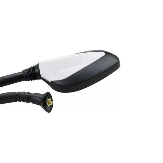 2 Pcs 8mm Silver Universal Rear View Mirror for GY6 50cc 125cc 150cc 250cc Scooter Moped Motorcycle - KUDUPARTS