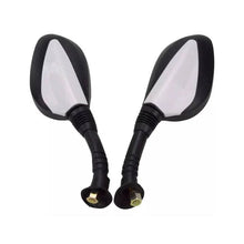 2 Pcs 8mm Silver Universal Rear View Mirror for GY6 50cc 125cc 150cc 250cc Scooter Moped Motorcycle