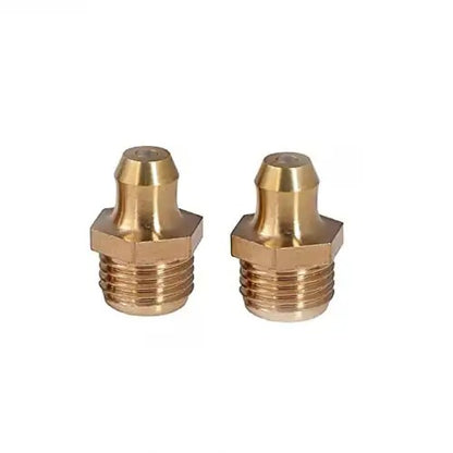 2 Pcs Fitting Grease 6655752 for Bobcat 220 225 231 319 320 328 331 334 341 418 425 Excavator
