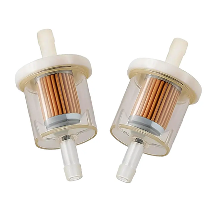 2 Pcs Fuel Filter 49019-0027 49019-7001 49019-0014 for Kawasaki Engine FH381V FH430V FR541V FR600 FR651 FR691 FR730 FX600V FX751V - KUDUPARTS