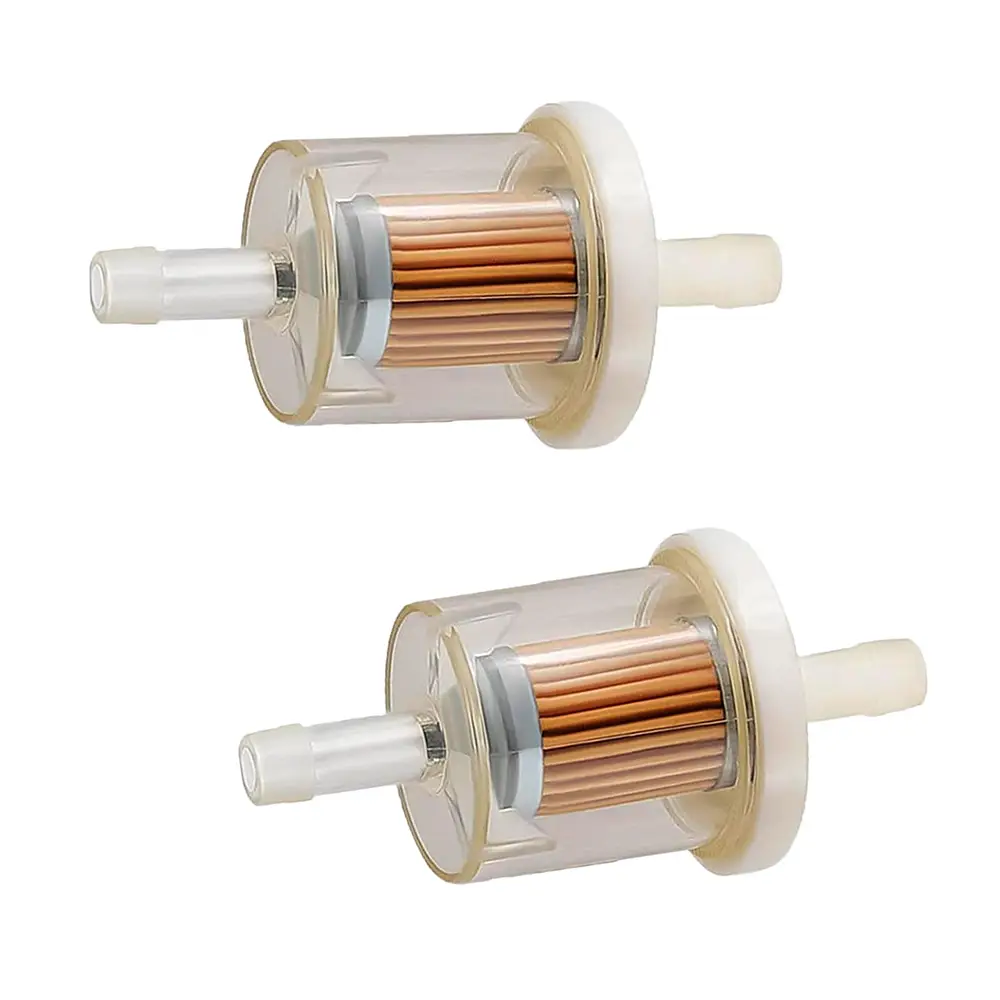 2 Pcs Fuel Filter 49019-0027 49019-7001 49019-0014 for Kawasaki Engine FH381V FH430V FR541V FR600 FR651 FR691 FR730 FX600V FX751V - KUDUPARTS