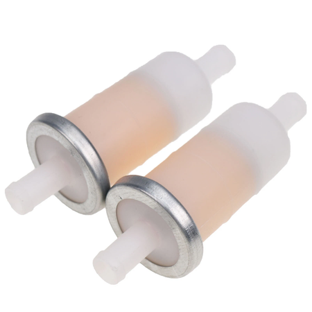 2 Pcs Fuel Filter 49019-1055 49019-0032 for Kawasaki Engine FD501D FD501V FD590V FD611V Utility Vehicle Mule 610 600 2510 3010 - KUDUPARTS