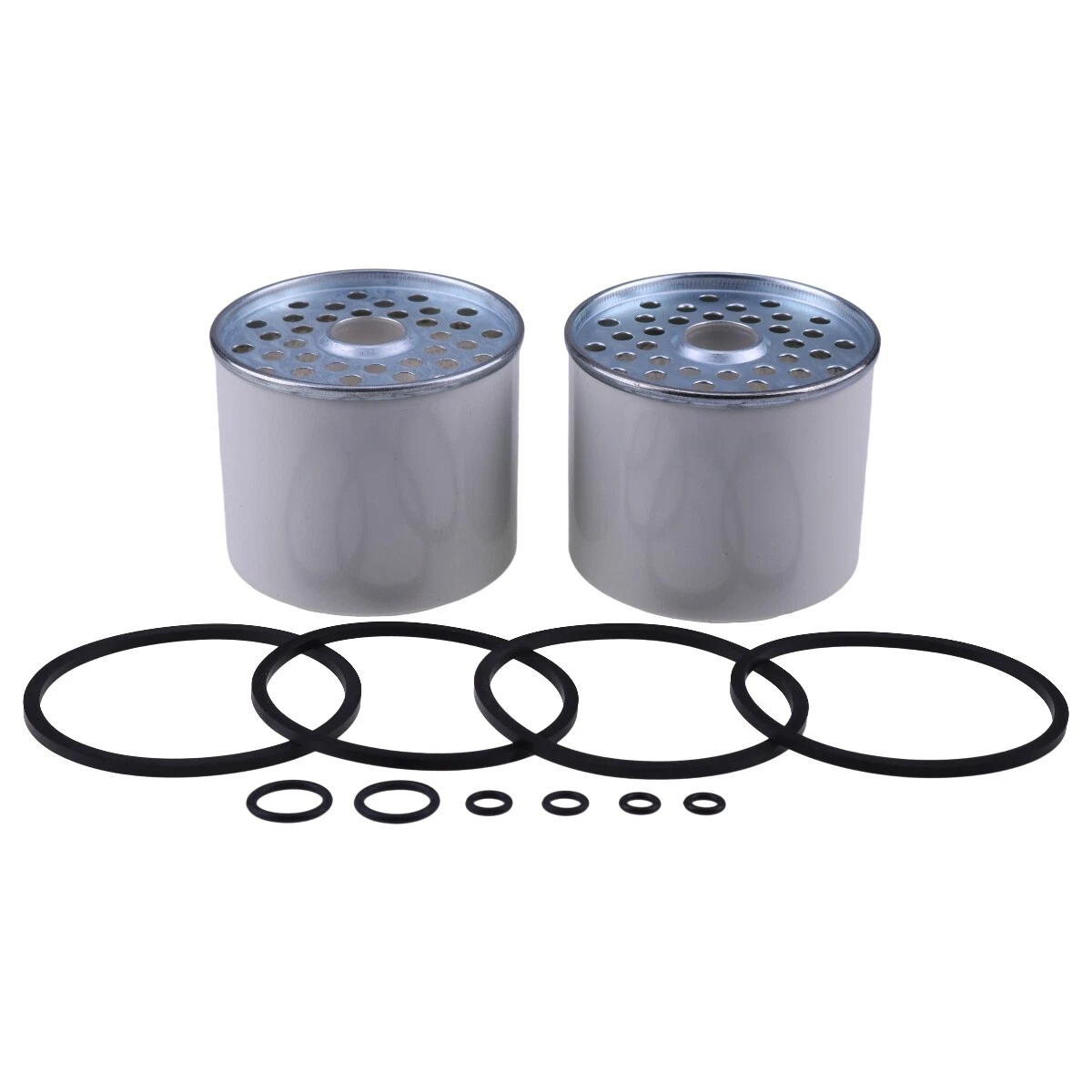 2Pcs Fuel Filter Element F003129 AT17387 for John Deere 400 350B 24 180 301 303 480 450 302 401 440 401B 300 570 544 401C 410 540 310 300B 380 350