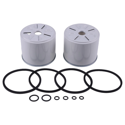 2Pcs Fuel Filter Element F003129 AT17387 for John Deere 400 350B 24 180 301 303 480 450 302 401 440 401B 300 570 544 401C 410 540 310 300B 380 350