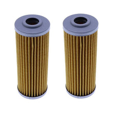 2 filtros de combustible YM124550-55700 para motores Komatsu 2D68E, 3D66, 3D68E, 3D72, 3D75 y 3D84, excavadoras PC03-2, PC10-7, PC15R-8 y PC20FR-2.